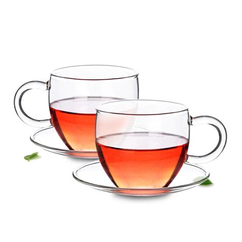 Clear Glass Tea Cups