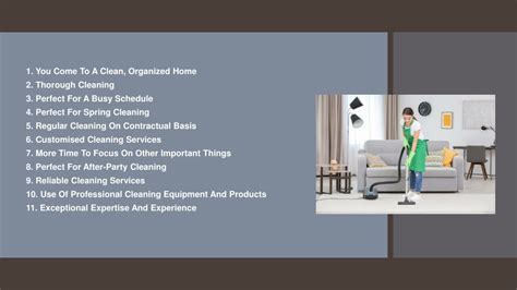 Ppt Reasons To Hire Professional House Cleaners Powerpoint Presentation Id 11465807