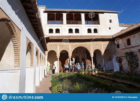 Generalife Architecture at the Alhambra in Granada Spain Editorial Image - Image of granada ...