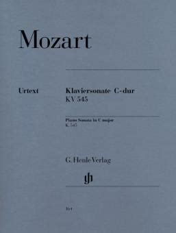 Klaviersonate C Dur KV 545 Von Wolfgang Amadeus Mozart Im Alle Noten