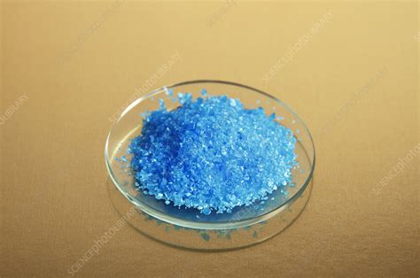 Copperii Sulfate Pentahydrate Stock Image C0279277 Science