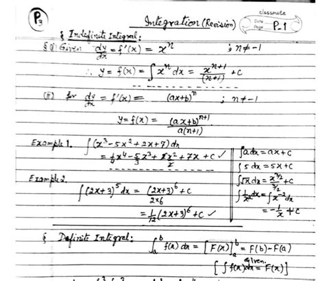 A Level Mathematics 9709 Integration By Substitution And By Parts Cambridge Igcse® Mathematics