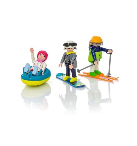 Playmobil Vacanciers Aux Sports D Hiver WDK