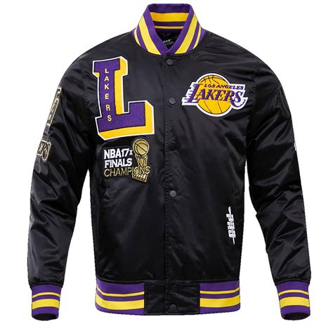 Logo Los Angeles Lakers Mash Up Jacket Jacket Makers