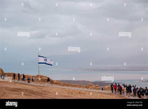 Judaean Desert Southern District Israel April Tourists