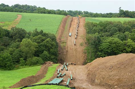 Natural Gas Pipeline Construction By Science Photo Library