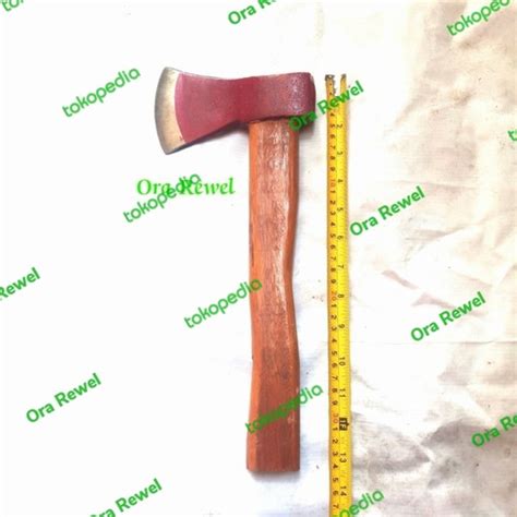 Jual Kampak Kapak Merah Gagang Kayu Kampak Besar Jakarta Barat