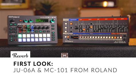 The Roland Boutique Ju 06a And The Mc 101 A First Look Reverb Youtube