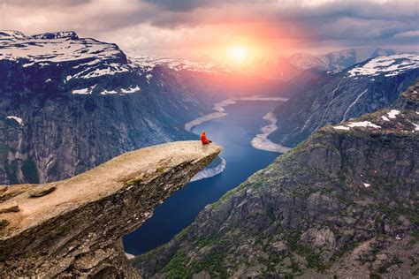 Hike Norway S Glacial Landscape Trolltunga Preikestolen Kjerag