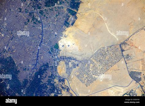 Pyramids At Giza Egypt NASA International Space Station 07 26 12