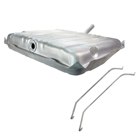 TRQ Fuel Gas Tank With Straps 20 Gallon For 65 66 Chevy Bel Air