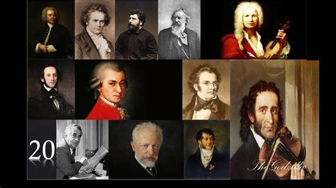 Obras Maestras De Grandes Compositores M Sica Cl Sica Nombres En