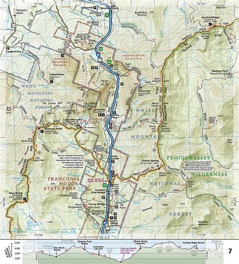 Buy Map Appalachian Trail Topographic Map Guide Hanover To Mount Yellowmaps Map Store