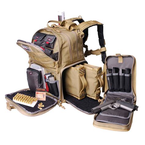 Gps Tactical Range 3 Gun Backpack Tan Tan Sportsmans Warehouse