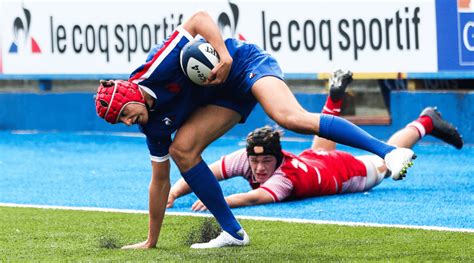 Rugby Summer Series U La France S Incline Face L Afrique Du Sud