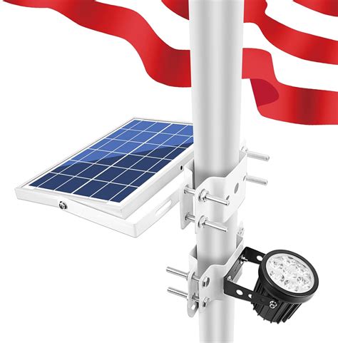 Sunnytech Solar Flagpole Light Review Shelly Lighting