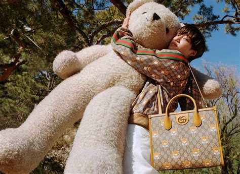 Gucci Presents its ‘Kai x Gucci’ Collection Featuring a Teddy Bear Motif