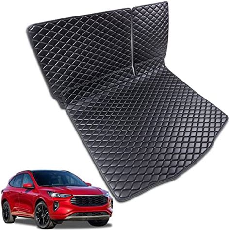 7deekei For 2019 2024 Cadillac Xt4 Trunk Mat And Rear Backrest Mat Cargo Liners All