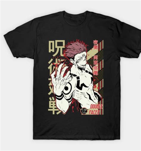 Sukuna Jujutsu Kaisen T Shirt Sukuna Jujutsu Kaisen Unisex Etsy