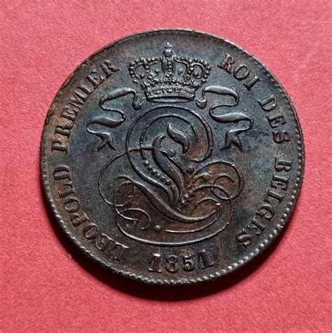 België Leopold I 1831 1865 2 Cent 1851 Kwaliteit Catawiki