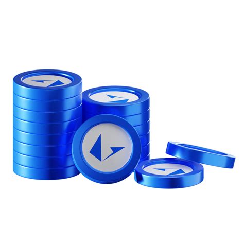 Free Loopring Lrc Coin Stacks Cryptocurrency D Render Illustration