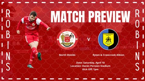 North Shields Football Club Match Preview North Shields V Ryton