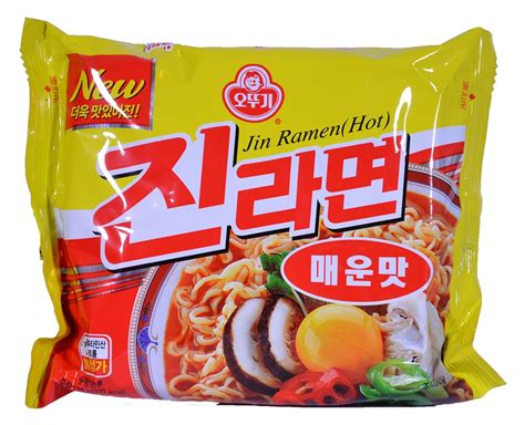 Ottogi polévka Jin Ramen Hot pálivá g