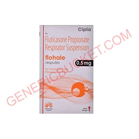 Flohale Mg Respules Fluticasone Propionate Mg Genericbucket