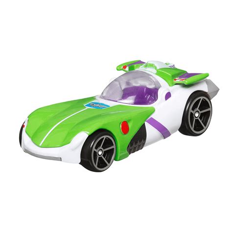Hot Wheels Disney Buzz Lightyear Character Car Scale Collectible Toy Walmart