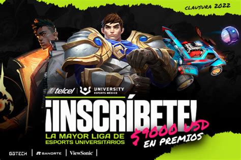 Registrate En El Split De Clausura De Telcel University Esports Mx