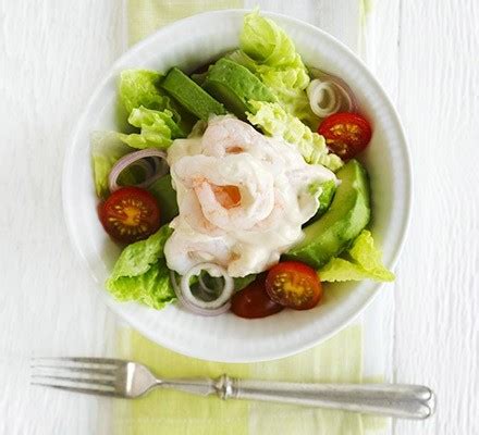 Quick prawn cocktail salad recipe | BBC Good Food