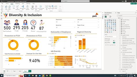 Power Bi Pwc Virtual Internship Program Task Diversity