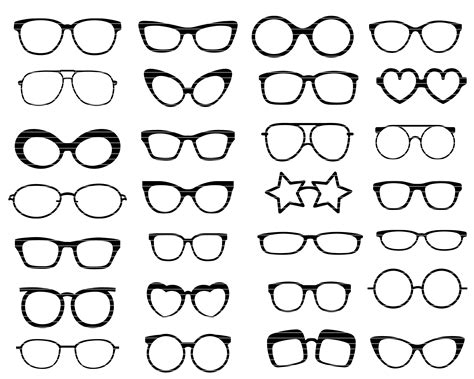 Glasses Vector Ubicaciondepersonascdmxgobmx