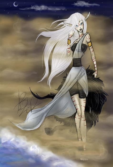 Moon Elf By Atropagrimm On Deviantart