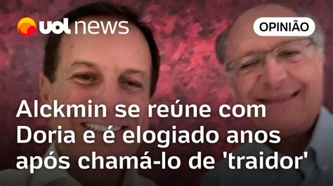 Alckmin Se Re Ne Doria E Recebe Elogios Anos Ap S Cham Lo De