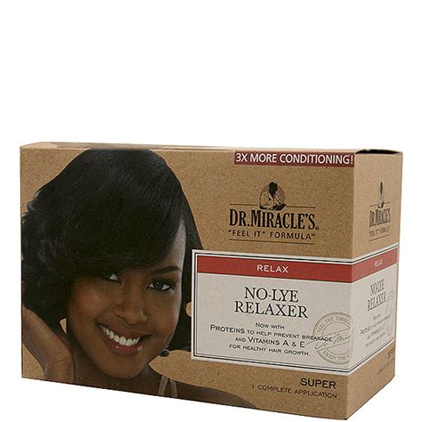 Drmiracles No Lye Relaxer Kit Super