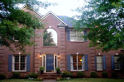 Gorgeous Front Door Colors For A Red Brick House In