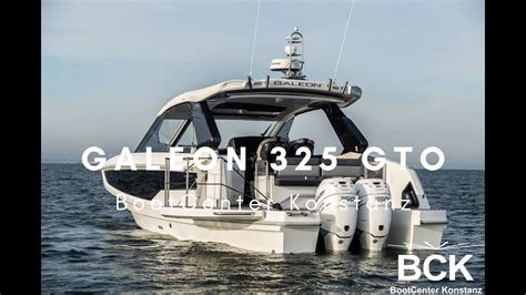 Galeon Gto Bootcenter Konstanz Youtube