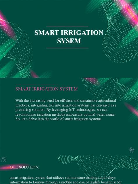 Smart Irrigation System Ieee Pdf Water Conservation Internet Of Things