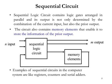 Examples Of Combinational And Sequential Logic Circuits