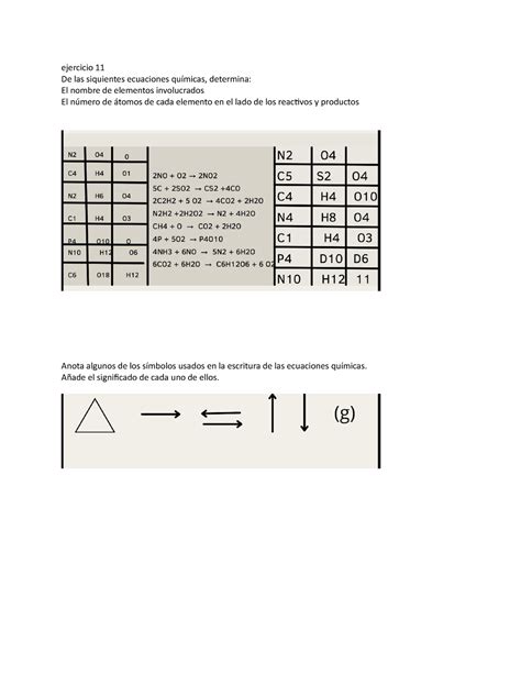 Ejercicio De Transformaci N De La Materia A O Ejercicio De