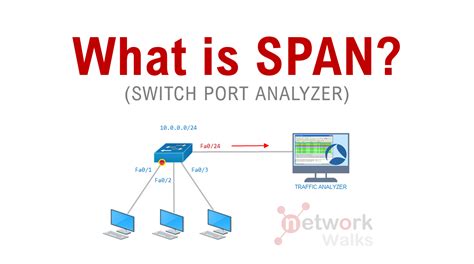 SPAN (Switch Port Analyzer) - Networkwalks Academy