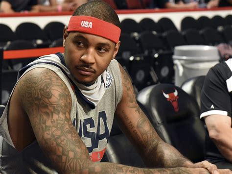 Carmelo Anthony Muscles