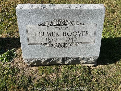 Jefferson Elmer Hoover M Morial Find A Grave