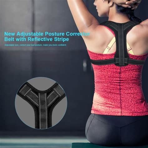 Goodone Tip Correcteur De Posture Ajustable Ceinture De Soutien