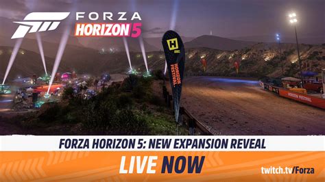 Wario On Twitter Forza Horizon New Expansion Reveal Going Live In