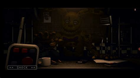 Five Nights At Bonnies Remastered Consertando O Springtrap Youtube