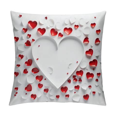 ONETECH Valentine Pillow Covers Happy Valentines Day Throw Pillows