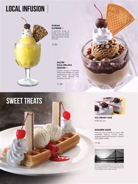 Swensens Singapore Menu Prices Updated 2024