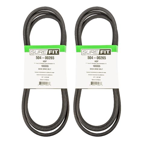 SureFit Deck Drive Belt Husqvarna 532165555 AYP 165555 CT130 CTH130